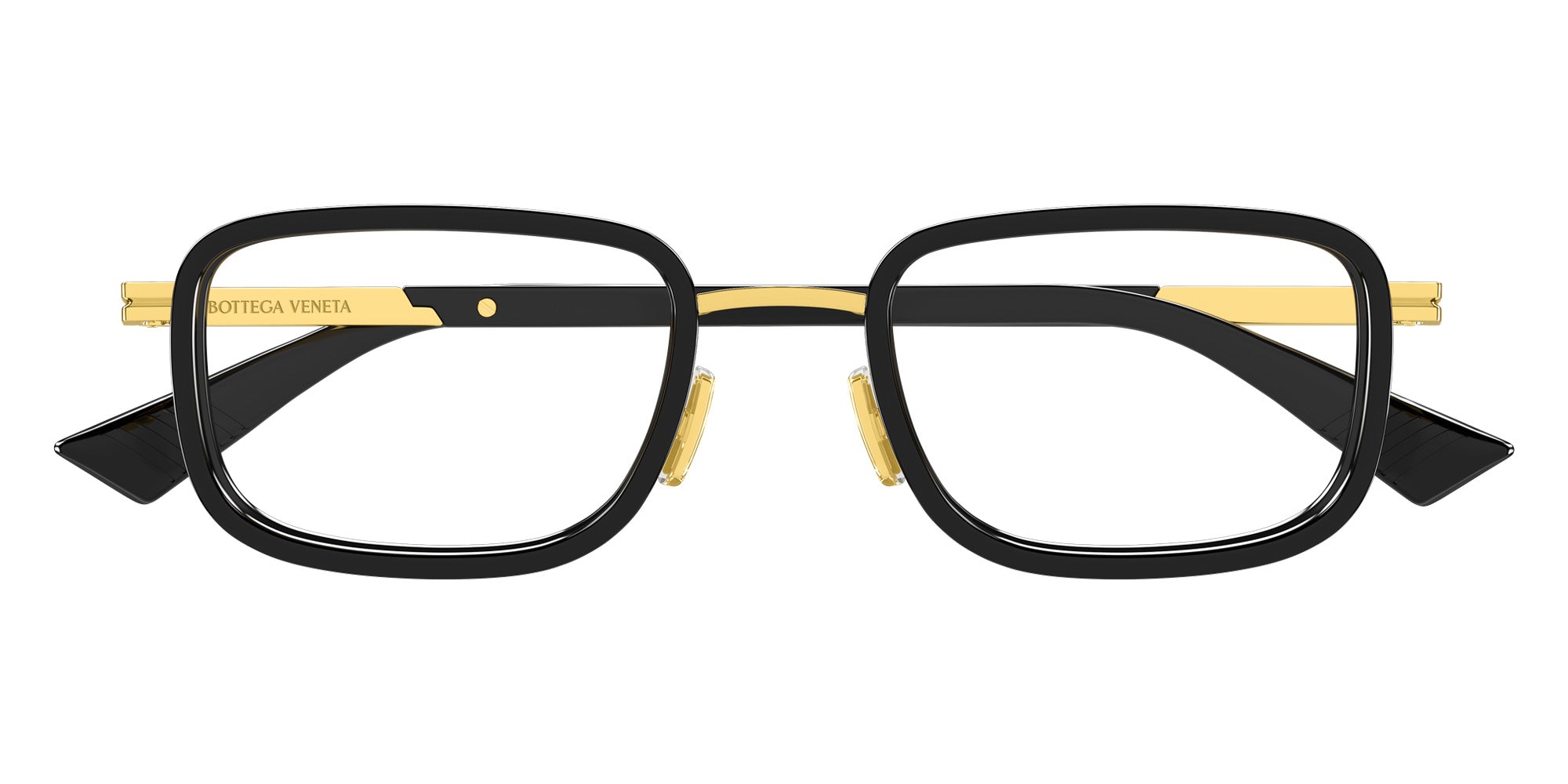 Bottega Veneta® BV1464O BV1464O 005 53 Eyeglasses - 005-Gold