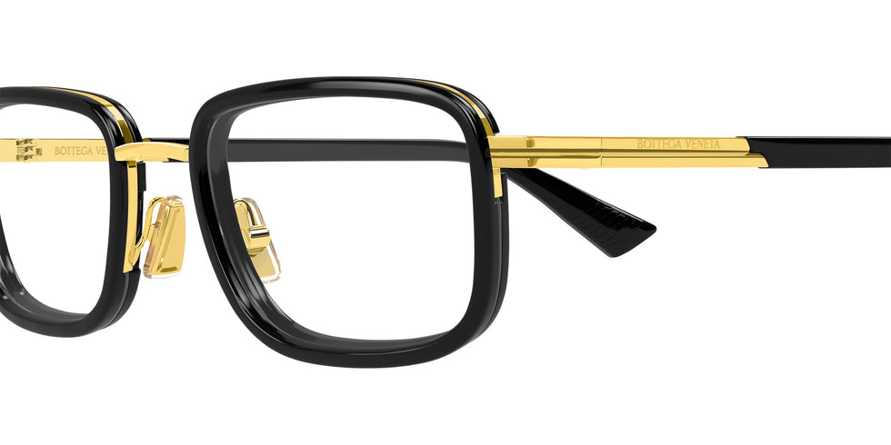 Bottega Veneta® BV1464O BV1464O 005 53 Eyeglasses - 005-Gold