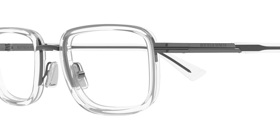 Bottega Veneta® BV1464O BV1464O 008 53 Eyeglasses - 008-Gunmetal