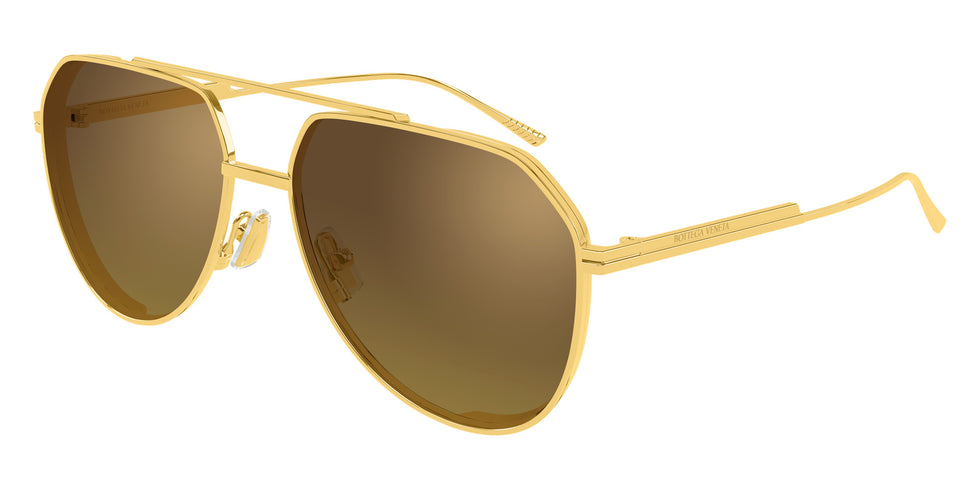 Bottega Veneta® BV1465S BV1465S 004 60 Sunglasses - 004-Gold