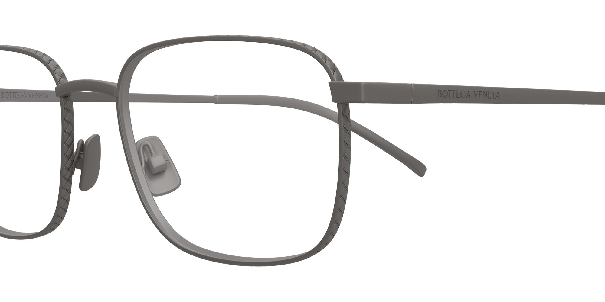 Bottega Veneta® BV1472O BV1472O 004 56 Eyeglasses - 004-Gunmetal