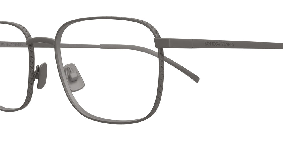 Bottega Veneta® BV1472O BV1472O 004 56 Eyeglasses - 004-Gunmetal