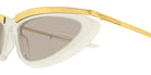 Bottega Veneta® BV1477S BV1477S 006 58 Sunglasses - 006-Ivory