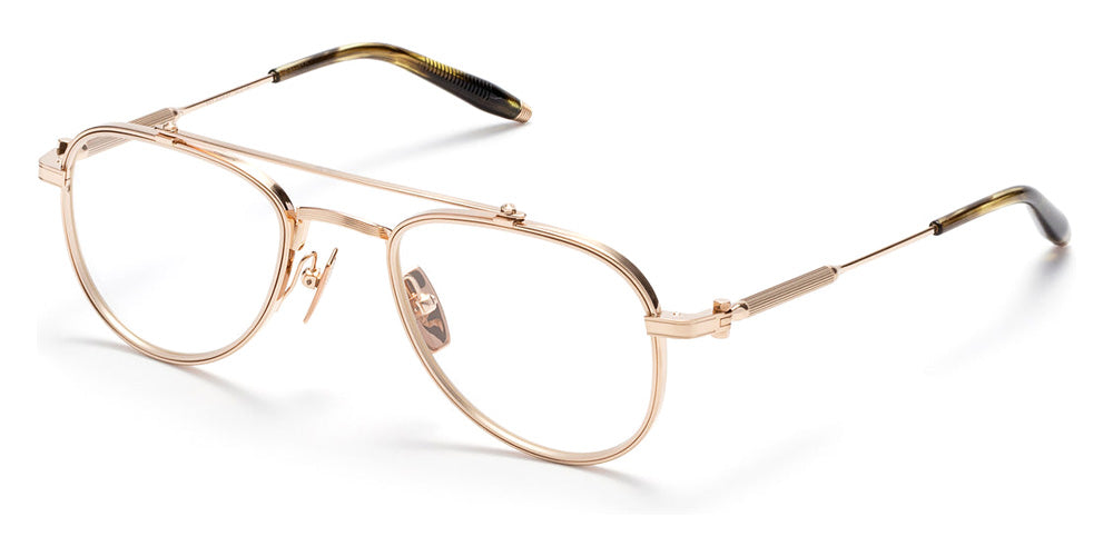 AKONI® Calisto AKO Calisto 303A 51 - Brushed White Gold Eyeglasses