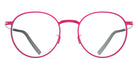 Blackfin® CARMEL BLF CARMEL 1647 50 - Fluo Pink / Shiny Silver Eyeglasses