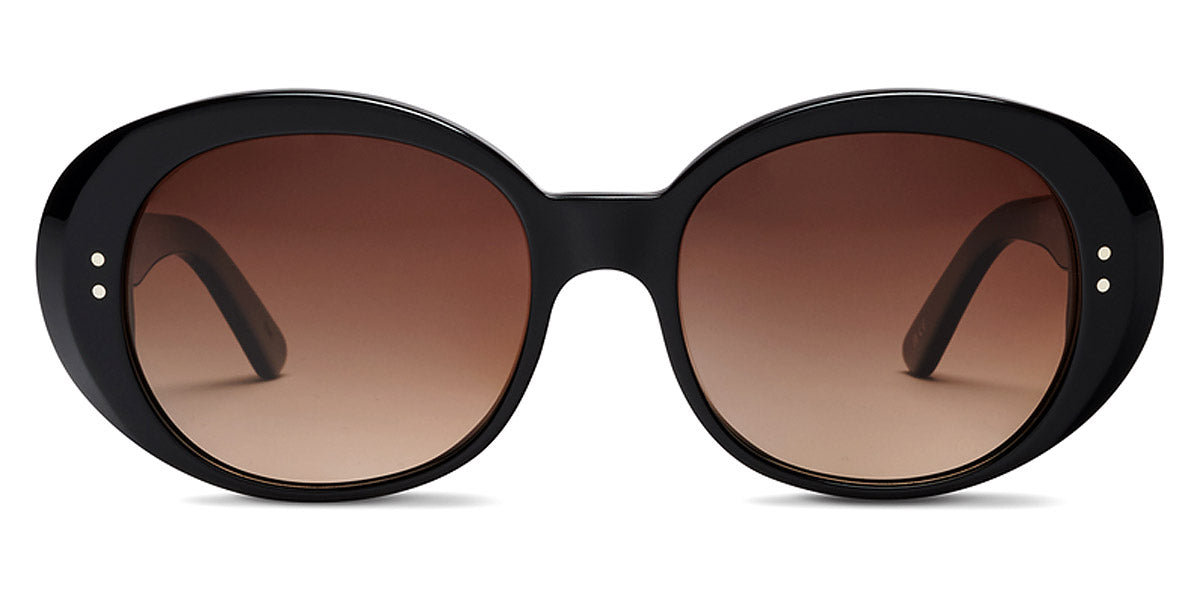 SALT.® CASCADE SAL CASCADE BK 57 - Black/Polarized CR-39 Brown Gradient Sunglasses