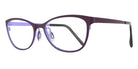 Blackfin® CASEY BLF CASEY 1307 49 - Purple/Lavender Eyeglasses