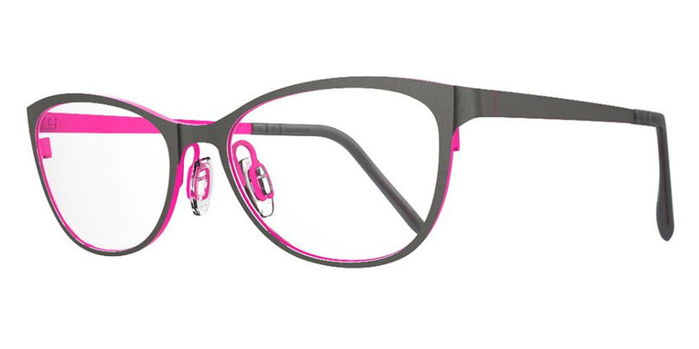 Blackfin® CASEY BLF CASEY 465 49 - Grey/Fuchsia Eyeglasses