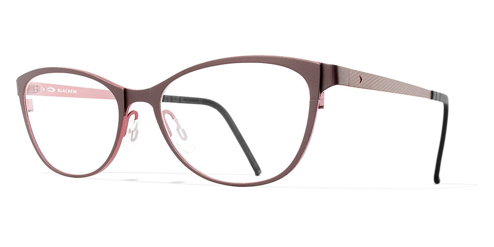 Blackfin® CASEY BLF CASEY 589 49 - Moka/Red Eyeglasses