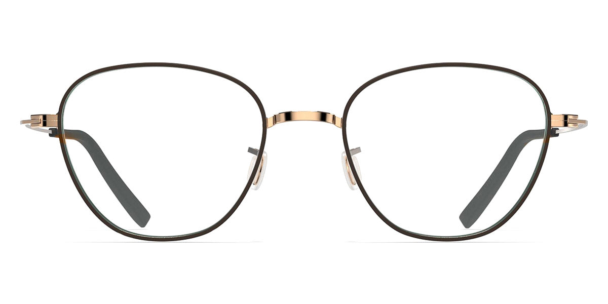 Blackfin® CATALINA BLF CATALINA 1640 51 - Amber Gold / Nut Dark Brown Rims Eyeglasses