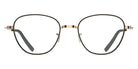 Blackfin® CATALINA BLF CATALINA 1640 51 - Amber Gold / Nut Dark Brown Rims Eyeglasses
