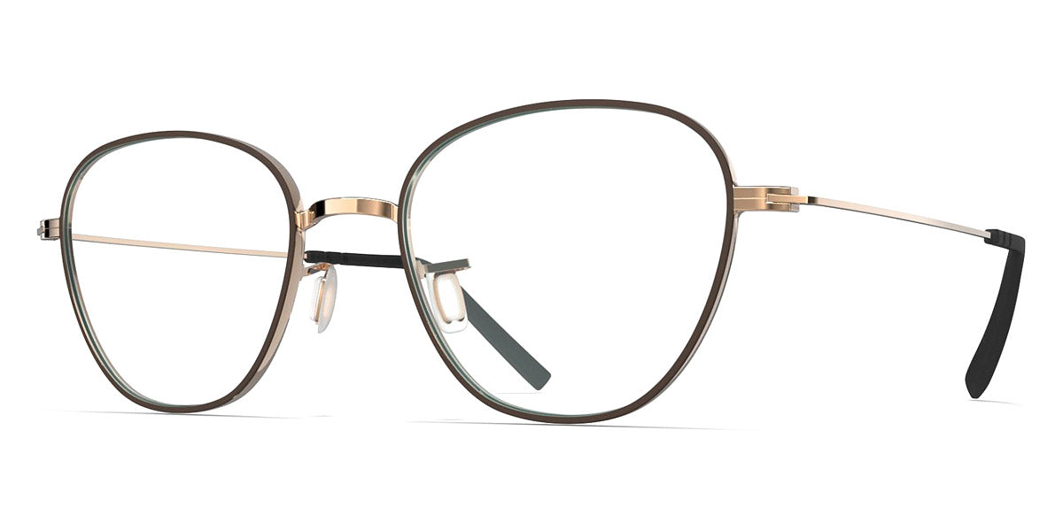 Blackfin® CATALINA BLF CATALINA 1640 51 - Amber Gold / Nut Dark Brown Rims Eyeglasses