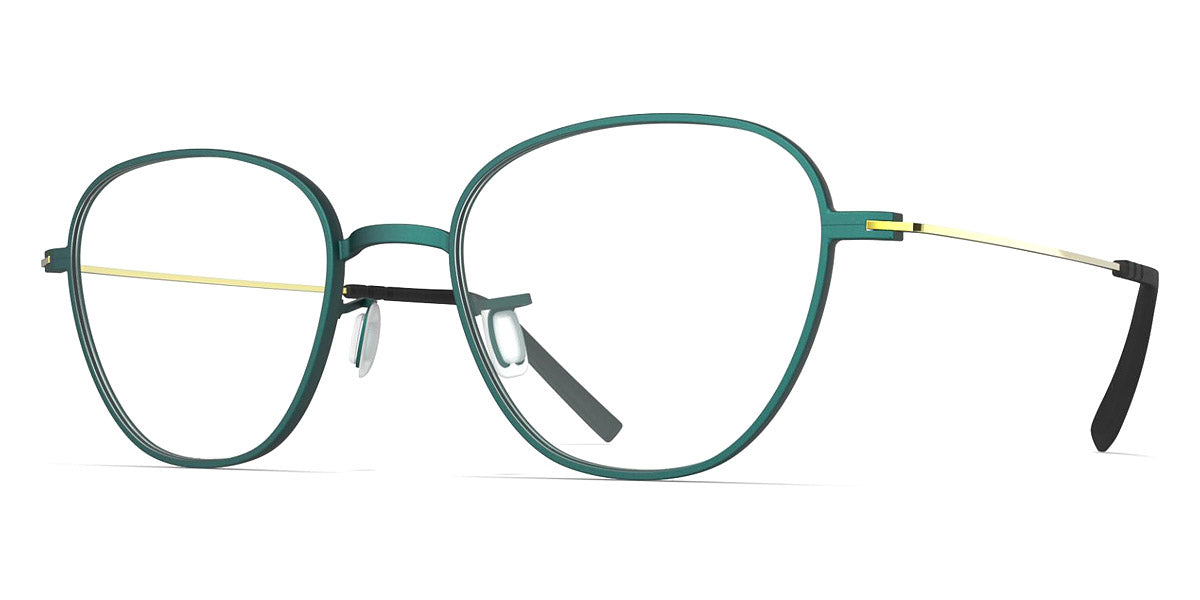 Blackfin® CATALINA BLF CATALINA 1641 51 - Forest Green / Anodized Yellow Eyeglasses