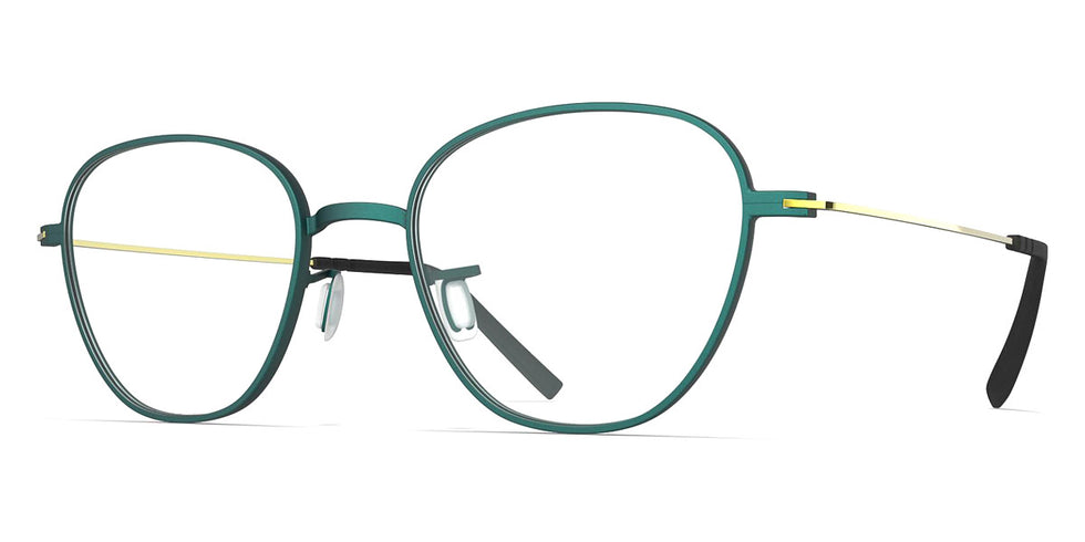 Blackfin® CATALINA BLF CATALINA 1641 51 - Forest Green / Anodized Yellow Eyeglasses