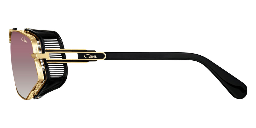 Cazal® 050 Anniversary Edition-Sunglasses Sunglasses - 001 Black-Gold/Grey Gradient/Ar Coated