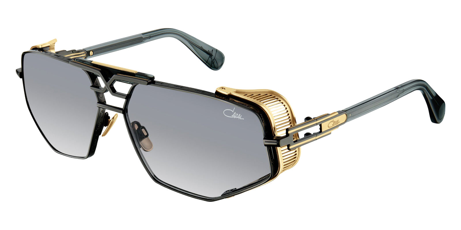 Cazal® 050 Anniversary Edition-Sunglasses Sunglasses - 003 Gunmetal-Gold/Grey Gradient/Ar Coated