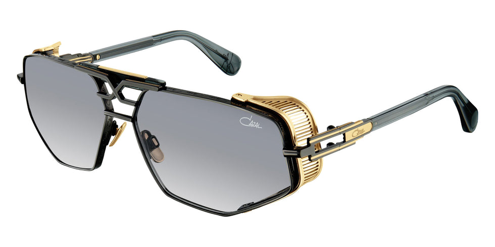 Cazal® 050 Anniversary Edition-Sunglasses Sunglasses - 003 Gunmetal-Gold/Grey Gradient/Ar Coated