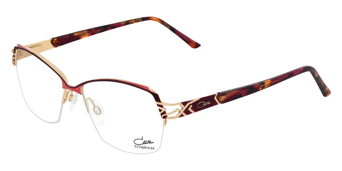 Cazal® 1280 CAZ 1280 001 52 - 001 Poppy Red / Gold Eyeglasses