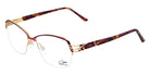 Cazal® 1280 CAZ 1280 001 52 - 001 Poppy Red / Gold Eyeglasses