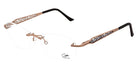 Cazal® 1284 CZL 1284 002 54 - Chocolate-Rosegold Eyeglasses