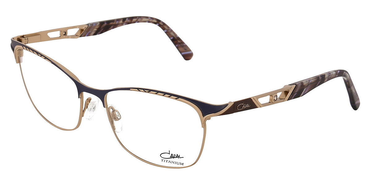 Cazal® 1287 CZL 1287 001 54 - Navy Blue-Gold Eyeglasses