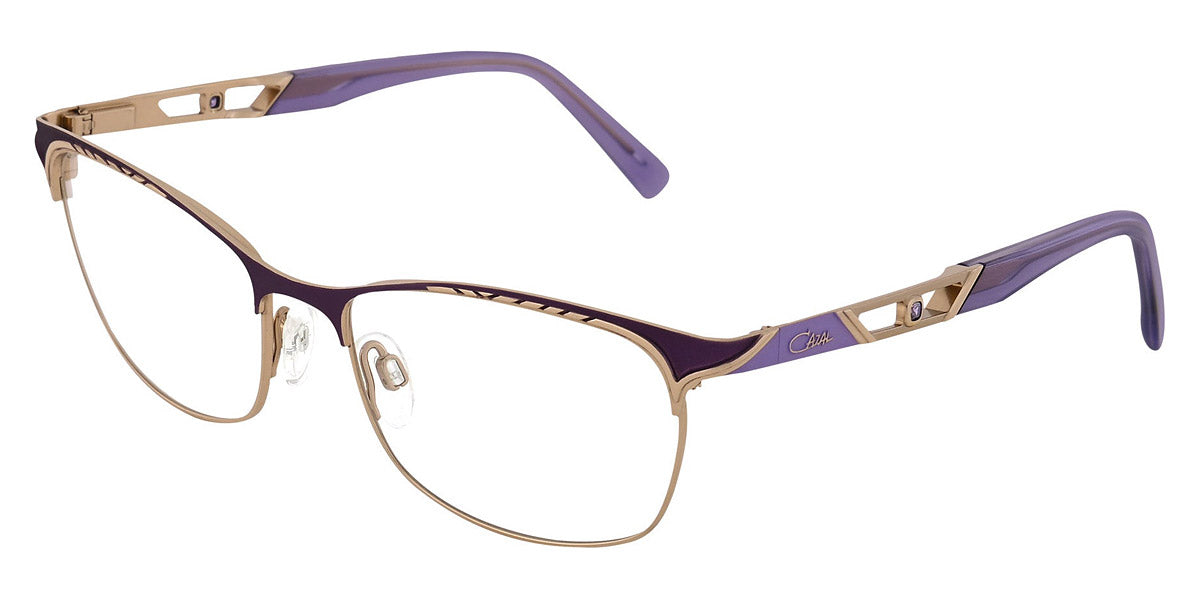 Cazal® 1287 CZL 1287 002 54 - Aubergine-Gold Eyeglasses