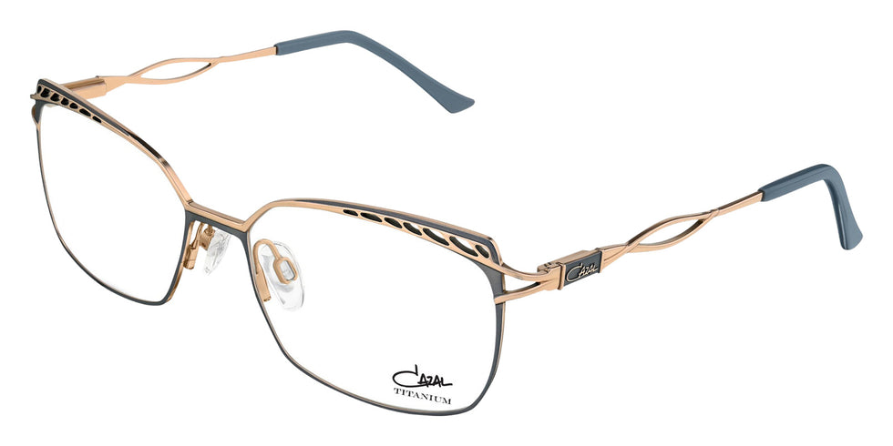 Cazal® 1293-Eyeglasses Eyeglasses - 004 Flint Grey-Rosegold
