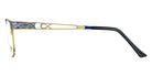 Cazal® 1294-Eyeglasses Eyeglasses - 001 Smoke Blue-Gold