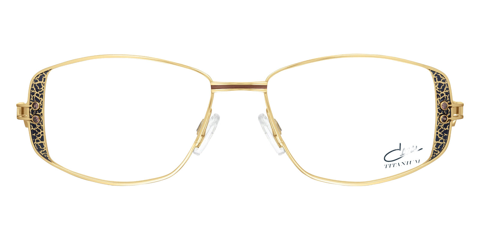 Cazal® 1296 Eyeglasses - 001 Night Blue-Gold