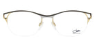 Cazal® 1297 CAZ 1297 002 khaki-gold 53 Eyeglasses - 002 khaki-gold
