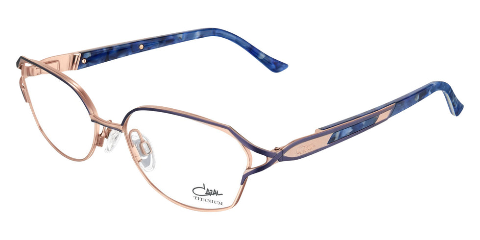 Cazal® 1298 CAZ 1298 002 night blue-rosegold 54 Eyeglasses - 002 night blue-rosegold
