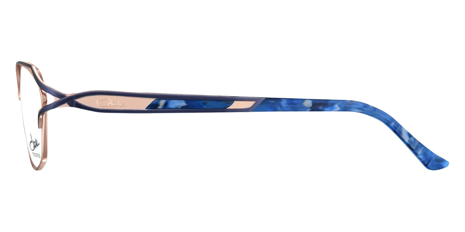 Cazal® 1298 CAZ 1298 002 night blue-rosegold 54 Eyeglasses - 002 night blue-rosegold