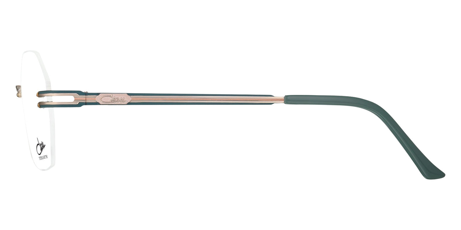 Cazal® 4319-Eyeglasses Eyeglasses - 004 Petrol Blue-Rosegold