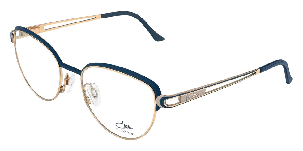 Cazal® 4320-Eyeglasses Eyeglasses - 003 Petrol Blue-Rosegold