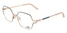 Cazal® 4321-Eyeglasses Eyeglasses - 002 Petrol Blue-Rosegold