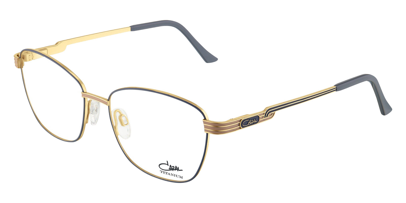 Cazal® 4322-Eyeglasses Eyeglasses - 001 Smoke Blue-Gold