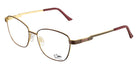 Cazal® 4322-Eyeglasses Eyeglasses - 004 Bordeaux-Gold