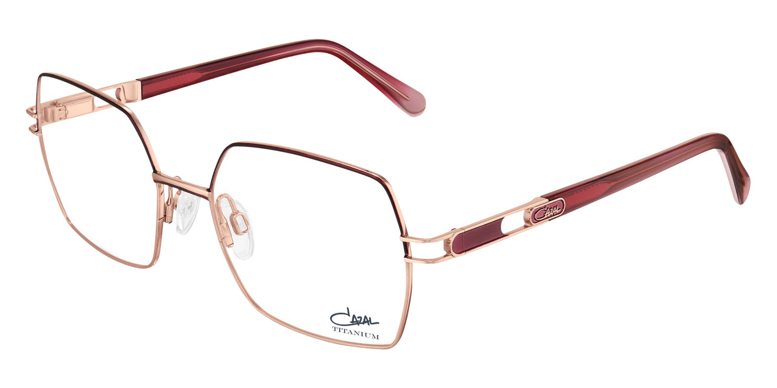 Cazal® 4323 CAZ 4323 002 bordeaux-rosegold 53 Eyeglasses - 002 bordeaux-rosegold 