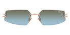 Cazal® 5017/3 Sunglasses - 002 Rosegold/Green Gradient/Ar Coated