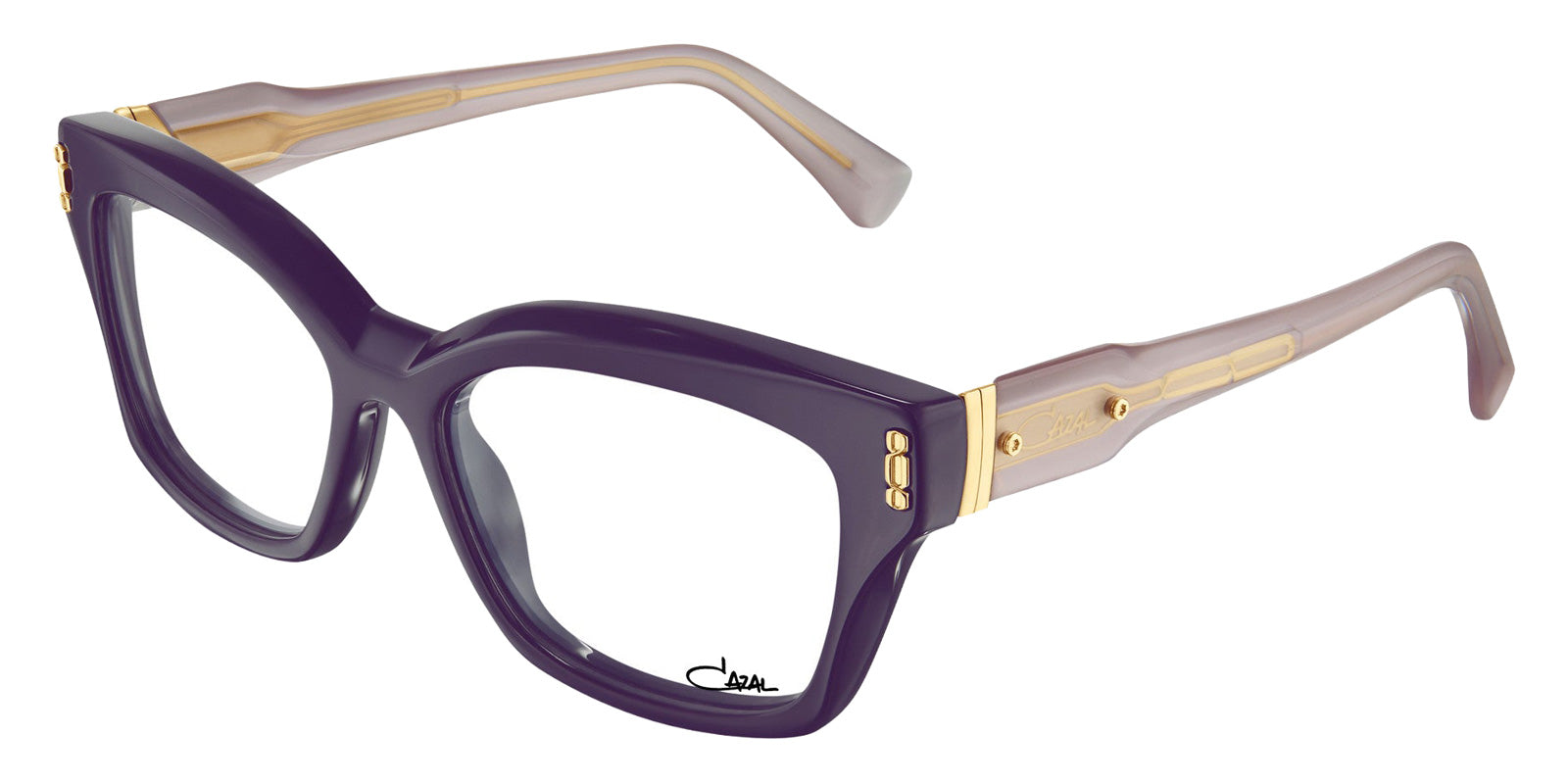 Cazal® 5019 CAZ 5019 002 aubergine-gold 54 Eyeglasses - 002 aubergine-gold 