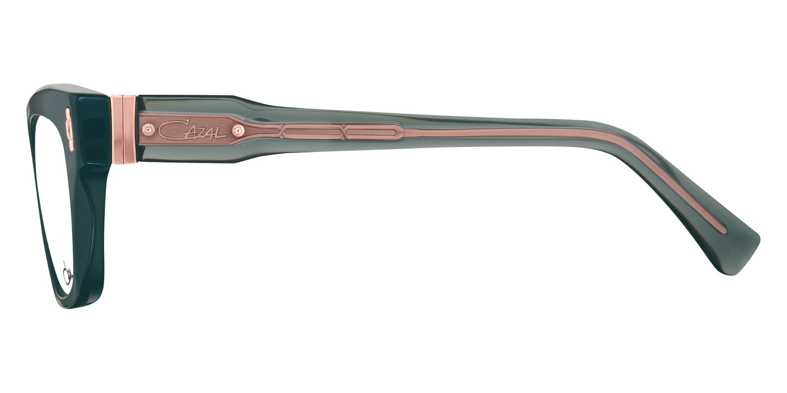 Cazal® 5019 CAZ 5019 003 moss green-rosegold 54 Eyeglasses - 003 moss green-rosegold 