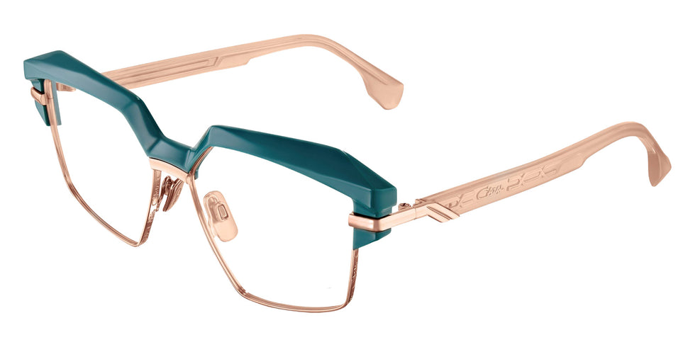 Cazal® 5021 CAZ 5021 003 turquoise-rosegold 54 Eyeglasses - 003 turquoise-rosegold 