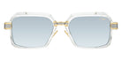 Cazal® 6040/3 Sunglasses - 002 Crystal-Bicolour/Blue Anti-Reflection Coated