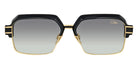 Cazal® 6041/3 Sunglasses - 001 Black-Gold/Grey Gradient/Ar Coated