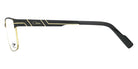 Cazal® 7110-Eyeglasses Eyeglasses - 001 Black-Gold