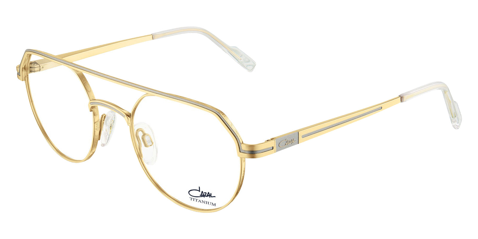 Cazal® 7112-Eyeglasses Eyeglasses - 002 Gold-Silver