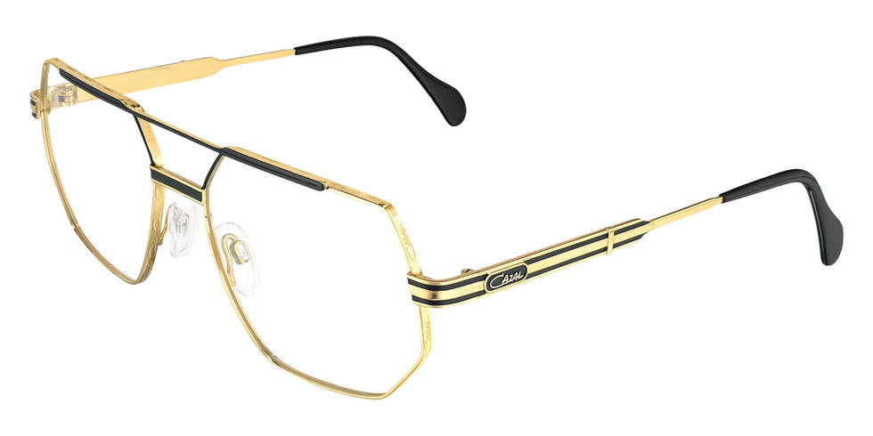 Cazal® 7113-Eyeglasses Eyeglasses - 001 Black-Gold