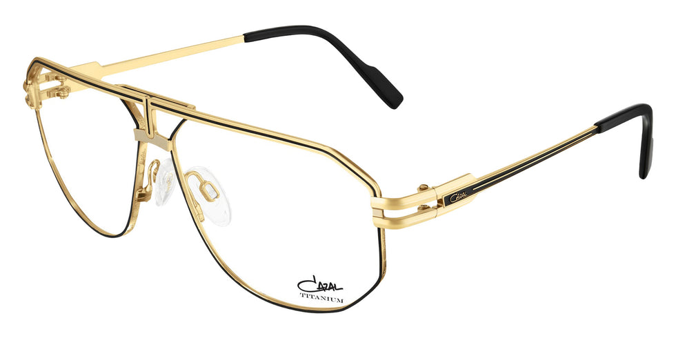Cazal® 7115 CAZ 7115 001 black-gold 60 Eyeglasses - 001 black-gold 