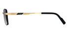 Cazal® 7116/3-Sunglasses Sunglasses - 001 Black-Gold/Grey Gradient/Ar Coated