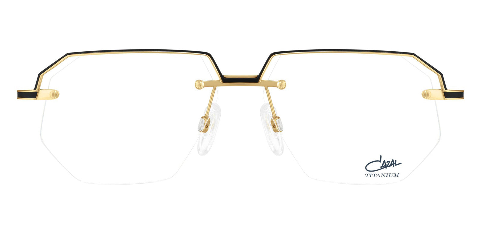 Cazal® 7117 CAZ 7117 001 black-gold 54 Eyeglasses - 001 black-gold 
